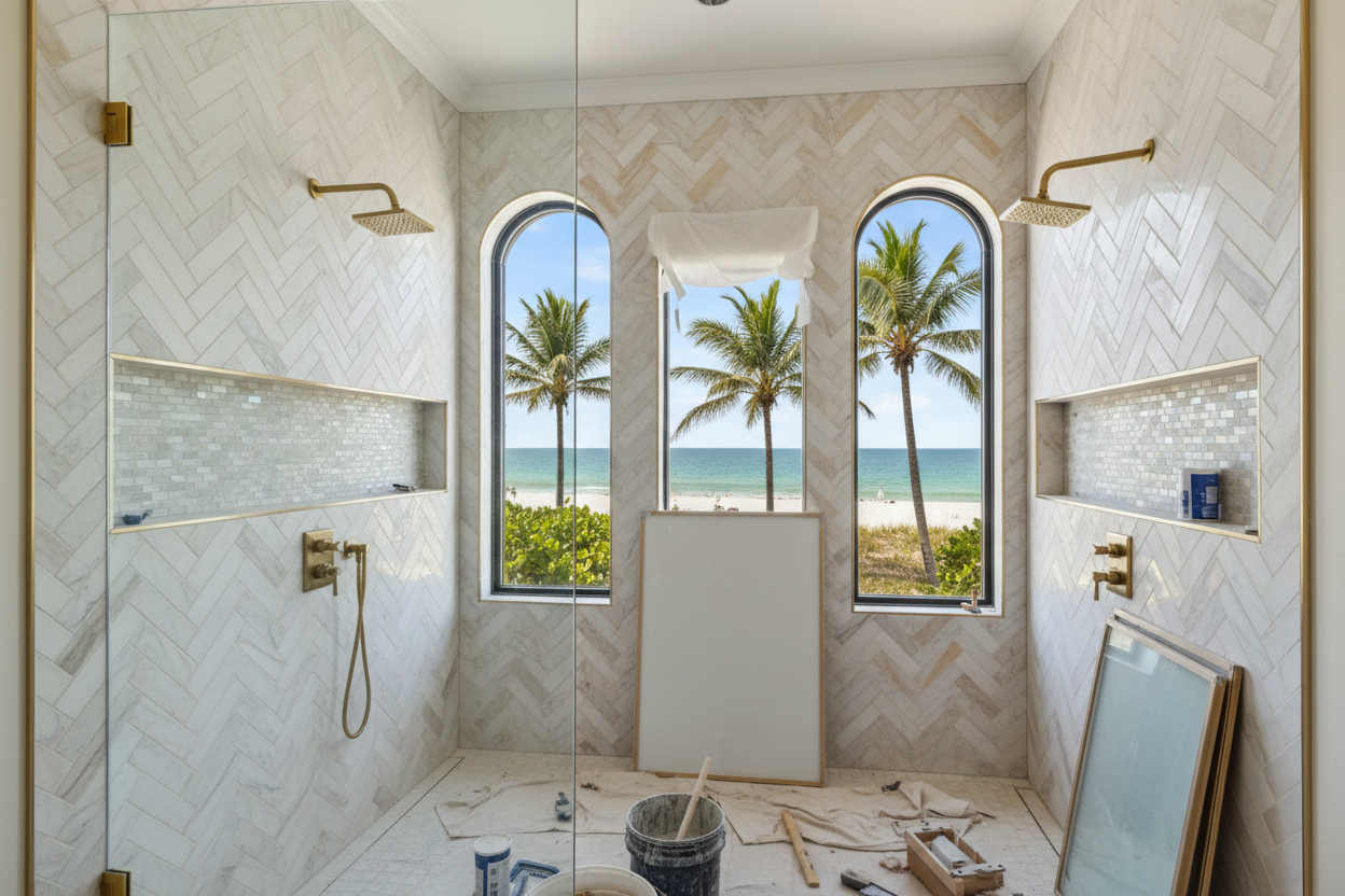 Bathroom Remodeling in Yulee & Fernandina Beach: Choosing the Right Tile for Your Florida Oasis