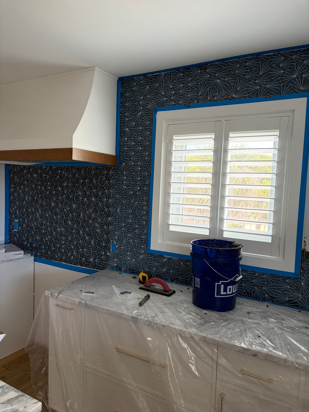 Zellige kitchen backsplash — tile project in Fernandina Beach, FL