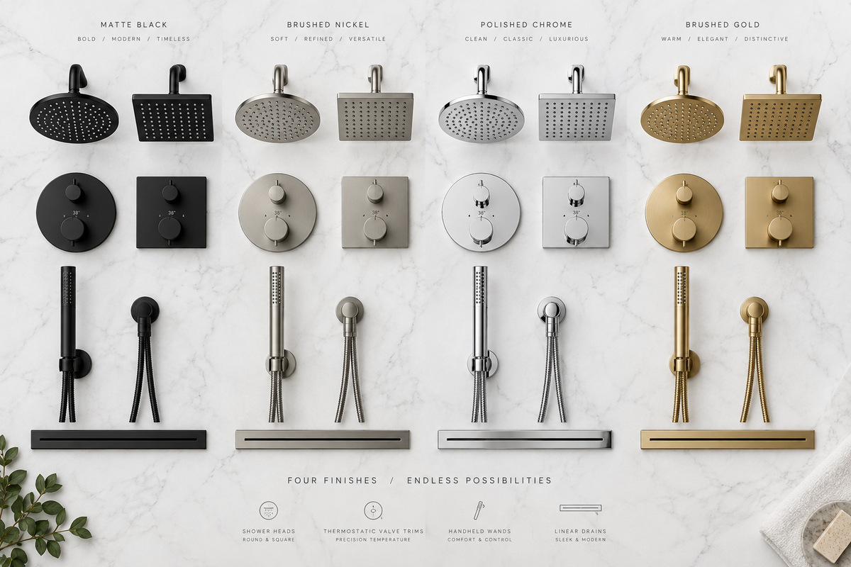 Valve & Hardware Options design idea for a Jacksonville and Nassau County bathroom